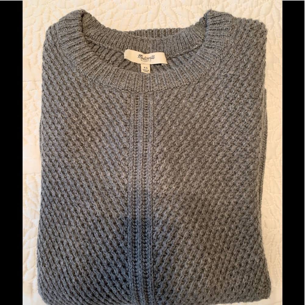 Madewell gray sweater